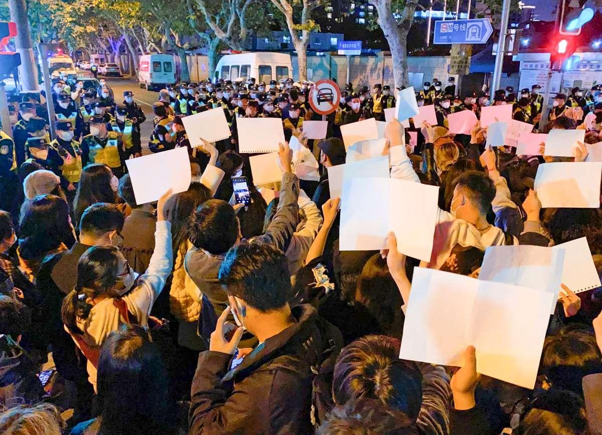 White Paper Protest