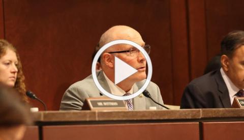 Rep. Moolenaar at the hearing.