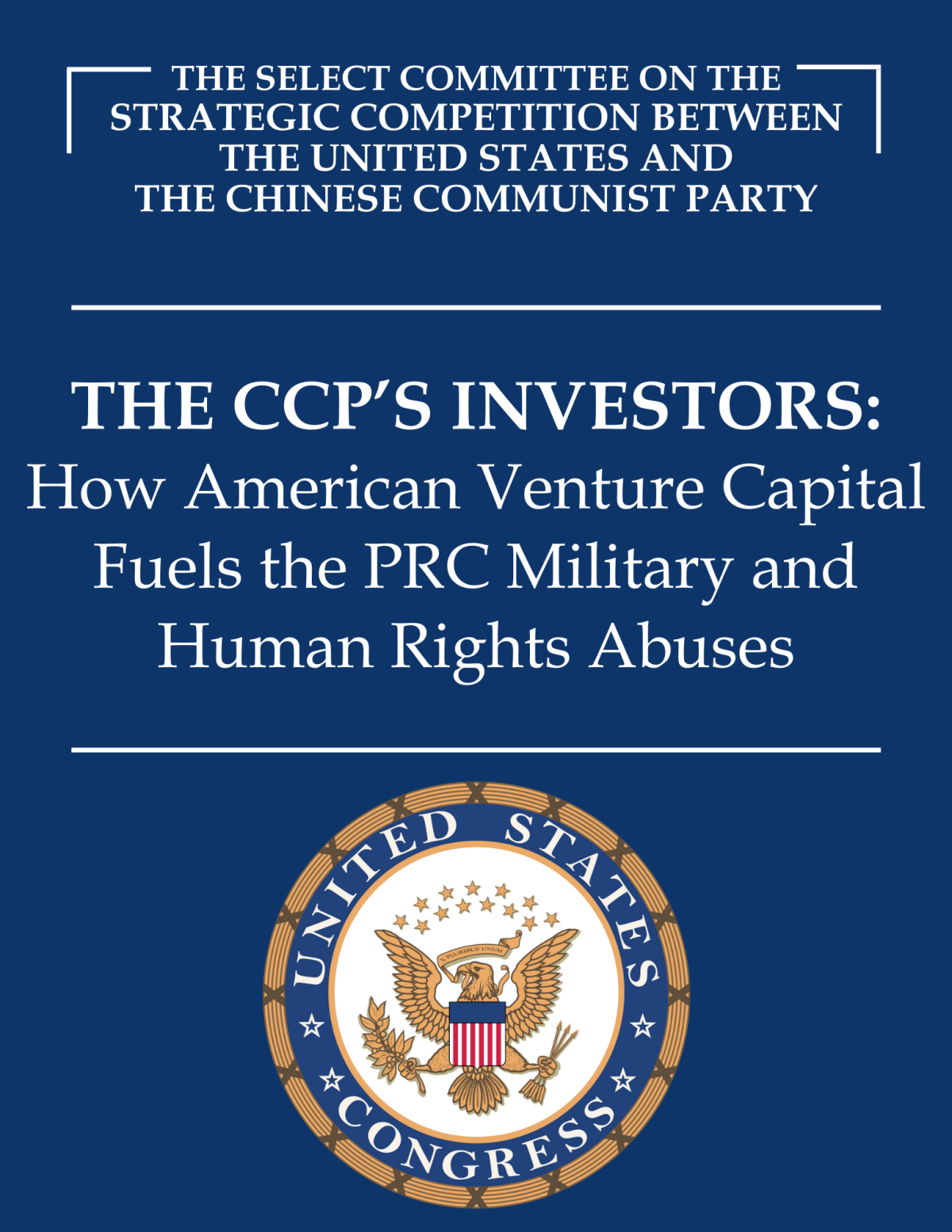 VC report cover