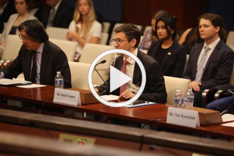 Dr. Cooper at the hearing.